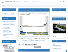 Tablet Screenshot of airlinemuseum.com